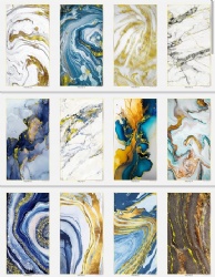 3D UV Marble PVC Wall Panels | 1220x2440 Interior Sheets
